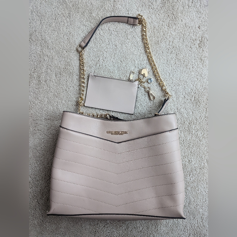 Marc New York Rose Gold Purse with matching coin purse included